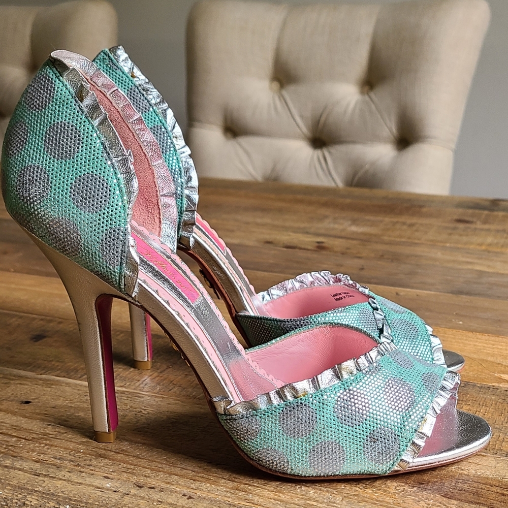 Betsey Johnson Polka Dots Heels